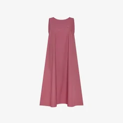 Outlet Abito in cotone rosa scuro Donna Abiti