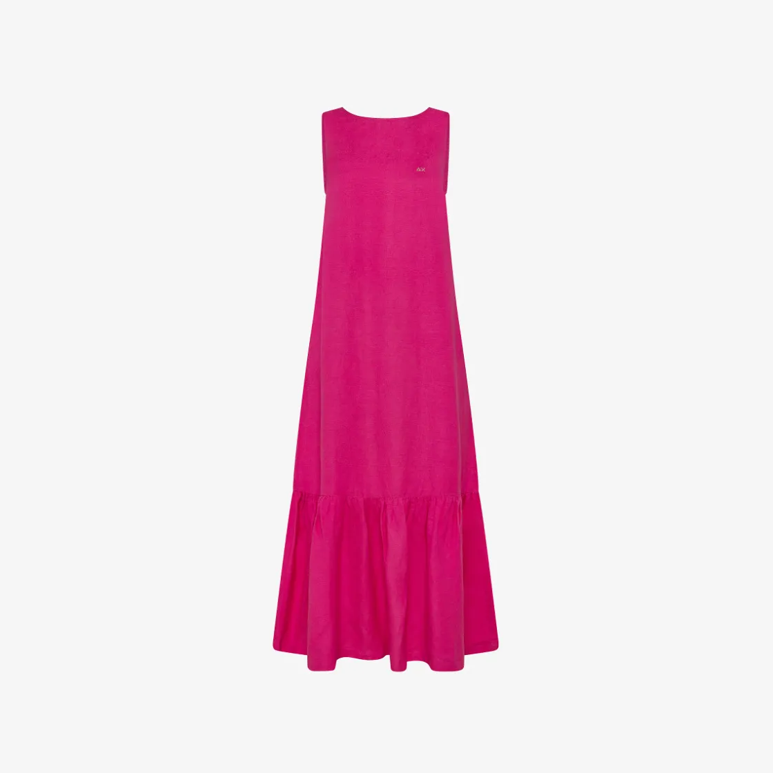 Discount Abito in lino fucsia Donna Abiti