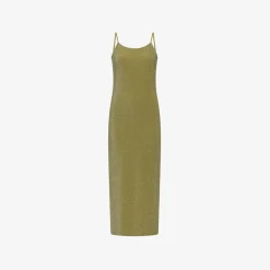 Discount Abito in lurex oro Donna Abiti|Beachwear Donna