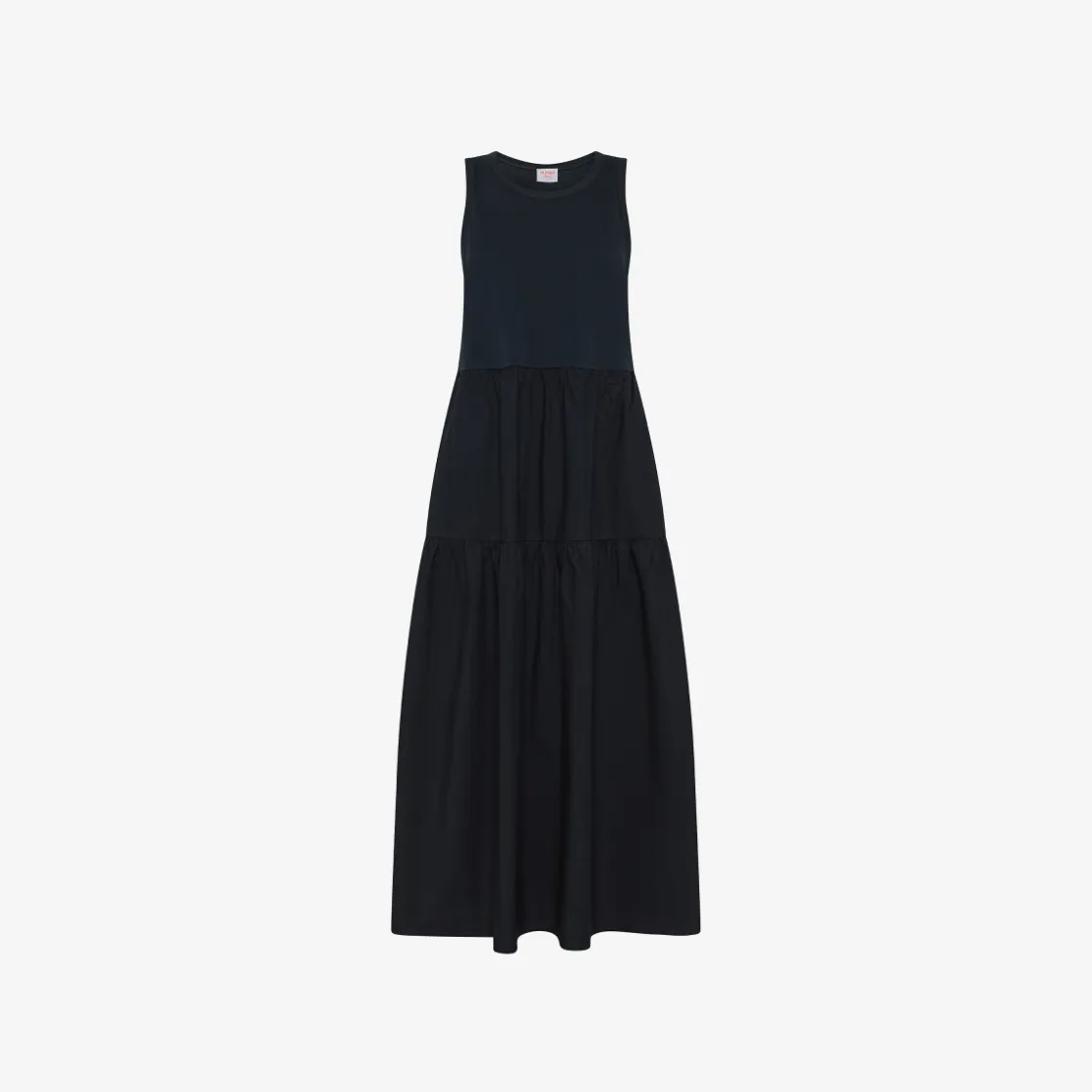 Fashion Abito lungo in cotone blu navy Donna Abiti