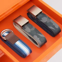 Discount BELT NAVY BLUE Uomo Cinture
