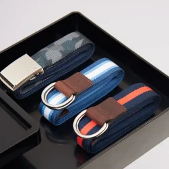 Best BELT NAVY BLUE/AZZURRO Uomo Cinture