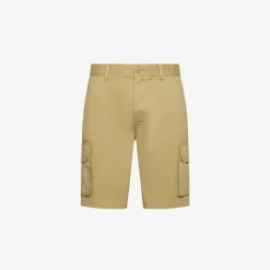 Discount Bermuda cargo in cotone beige Uomo Pantaloni