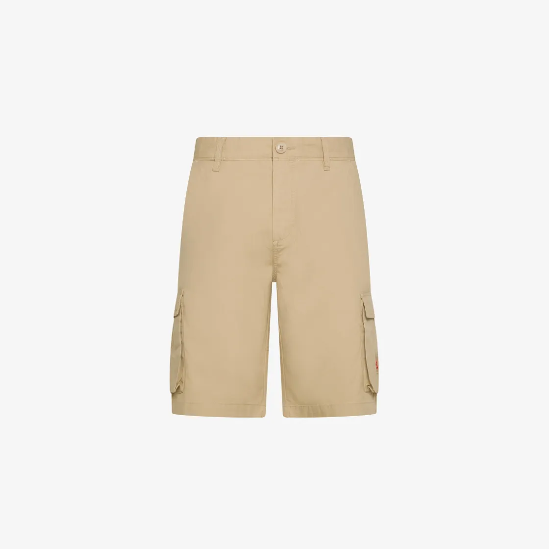 Fashion Bermuda cargo in cotone beige Uomo Pantaloni|Beachwear Uomo