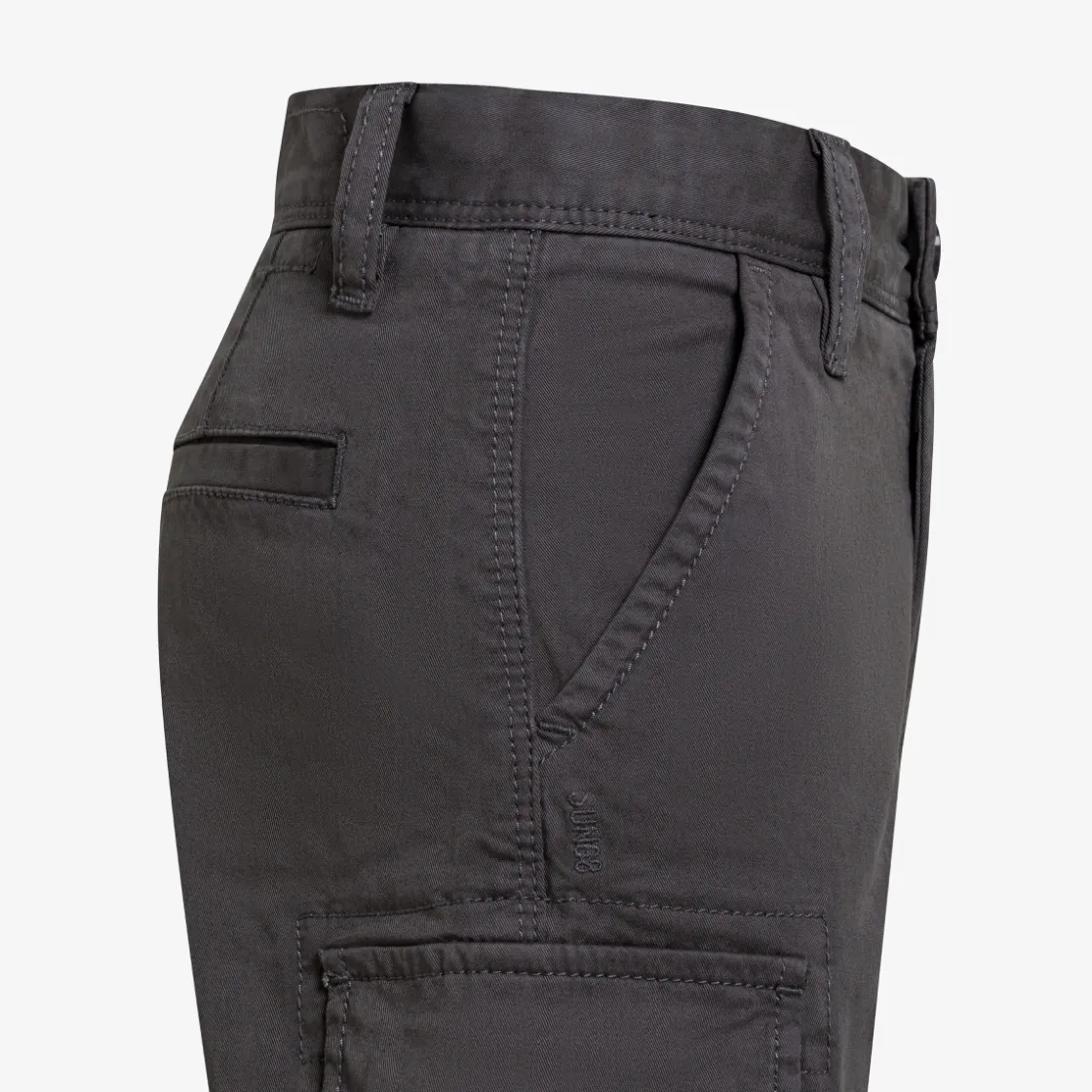 Online Bermuda cargo in cotone inchiostro Bambino Pantaloni