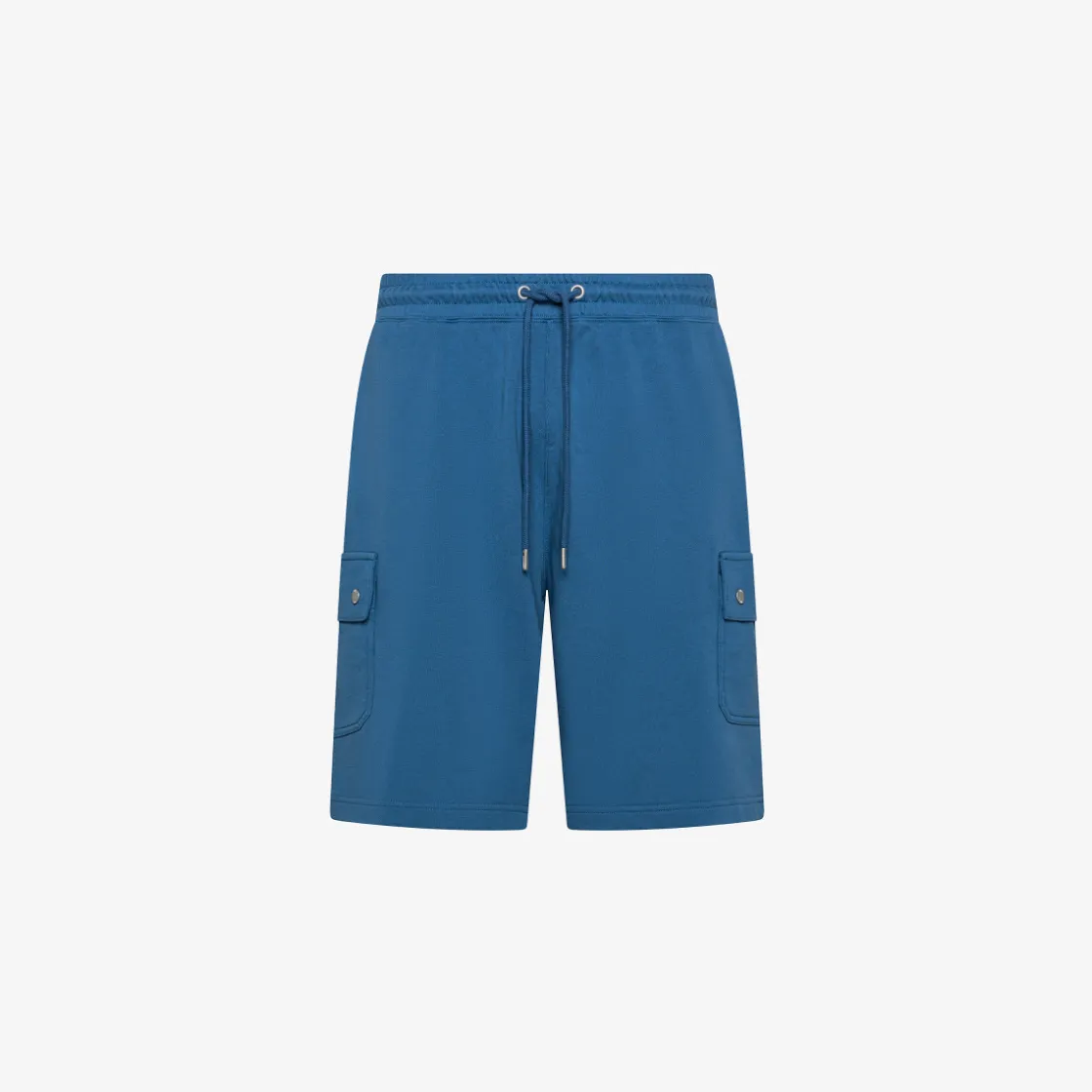 Discount Bermuda cargo in felpa avio scuro Uomo Pantaloni