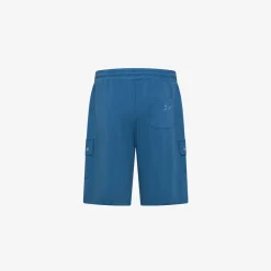 Discount Bermuda cargo in felpa avio scuro Uomo Pantaloni