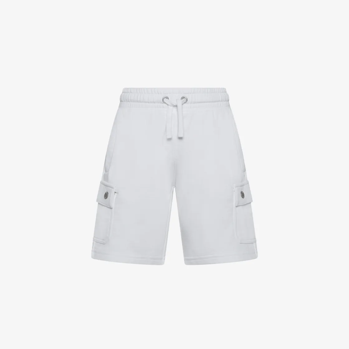Discount Bermuda cargo in felpa bianco panna Bambino Pantaloni|Felpe