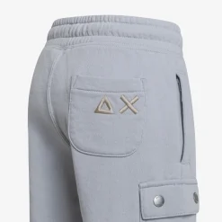 Discount Bermuda cargo in felpa grigi chiari Bambino Pantaloni|Felpe