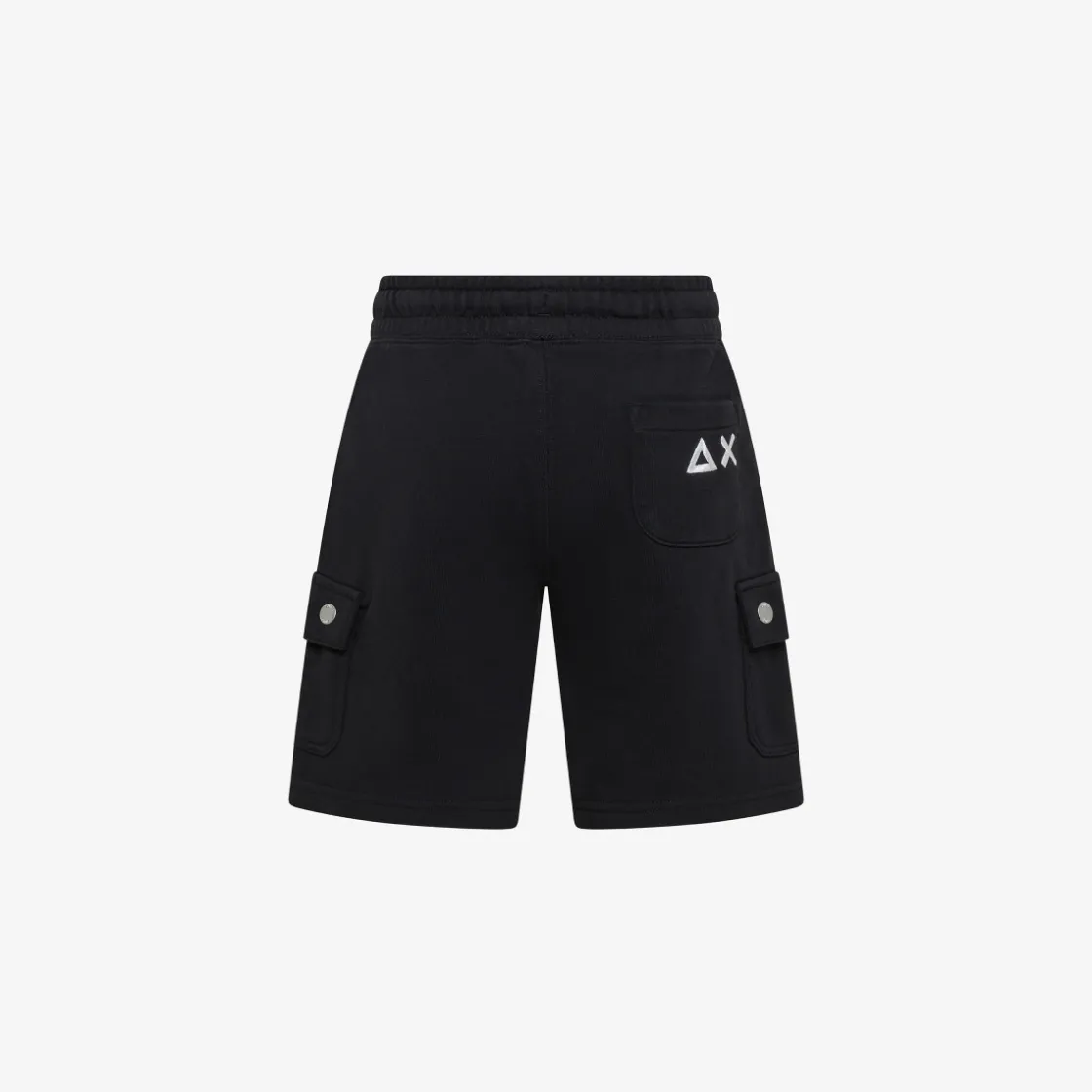 New Bermuda cargo in felpa neri Bambino Pantaloni|Felpe