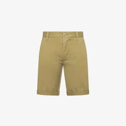 Sale Bermuda chino in cotone beige Bambino Pantaloni