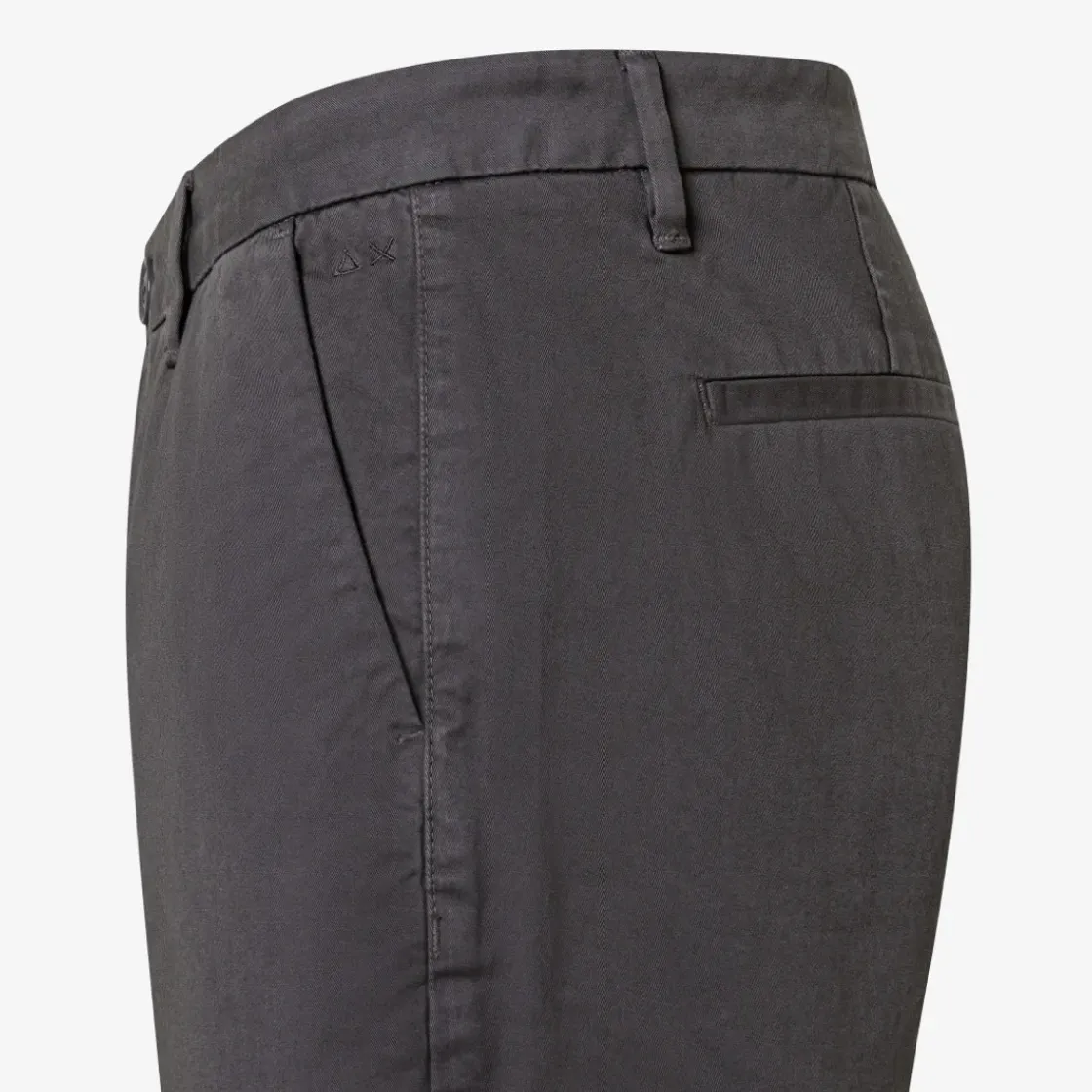 Fashion Bermuda chino in cotone inchiostro Uomo Pantaloni