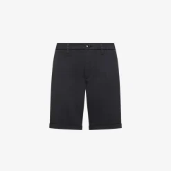 Outlet Bermuda chino in cotone nero Uomo Pantaloni