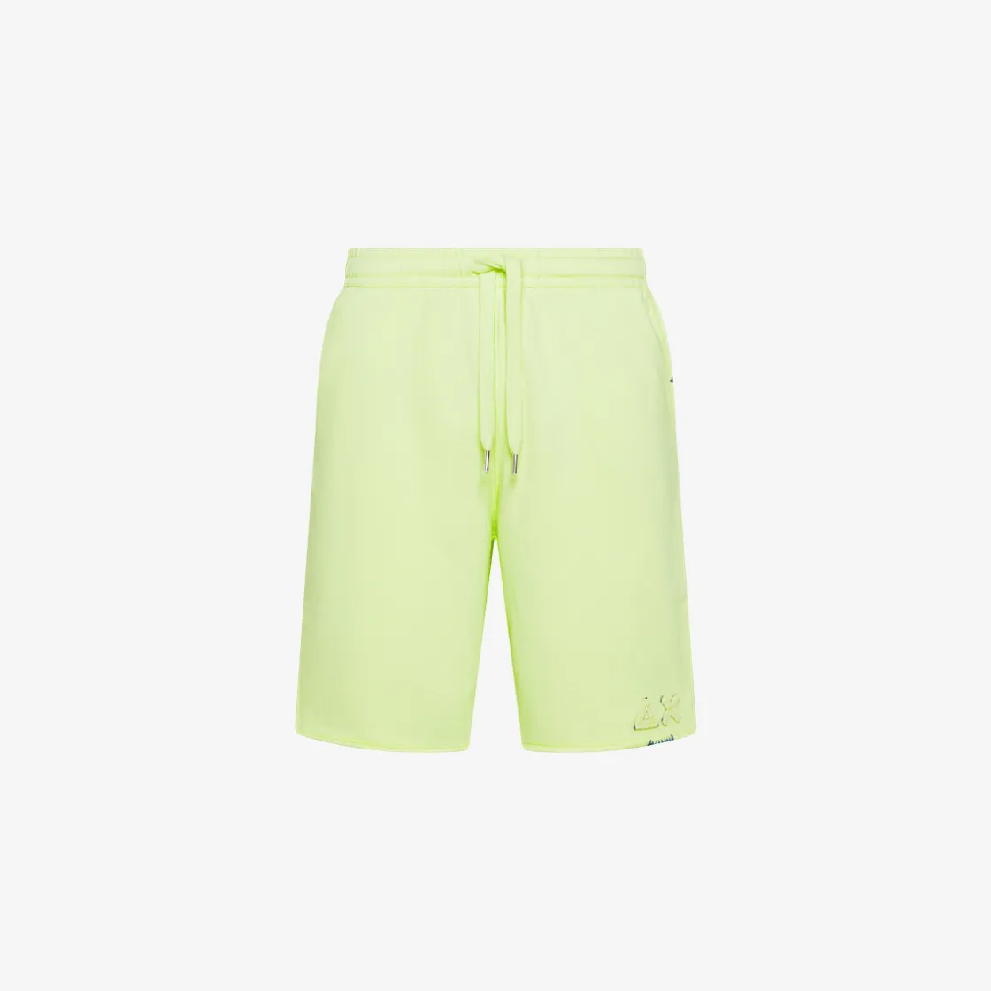 New Bermuda giallo limone in felpa vintage Uomo Pantaloni