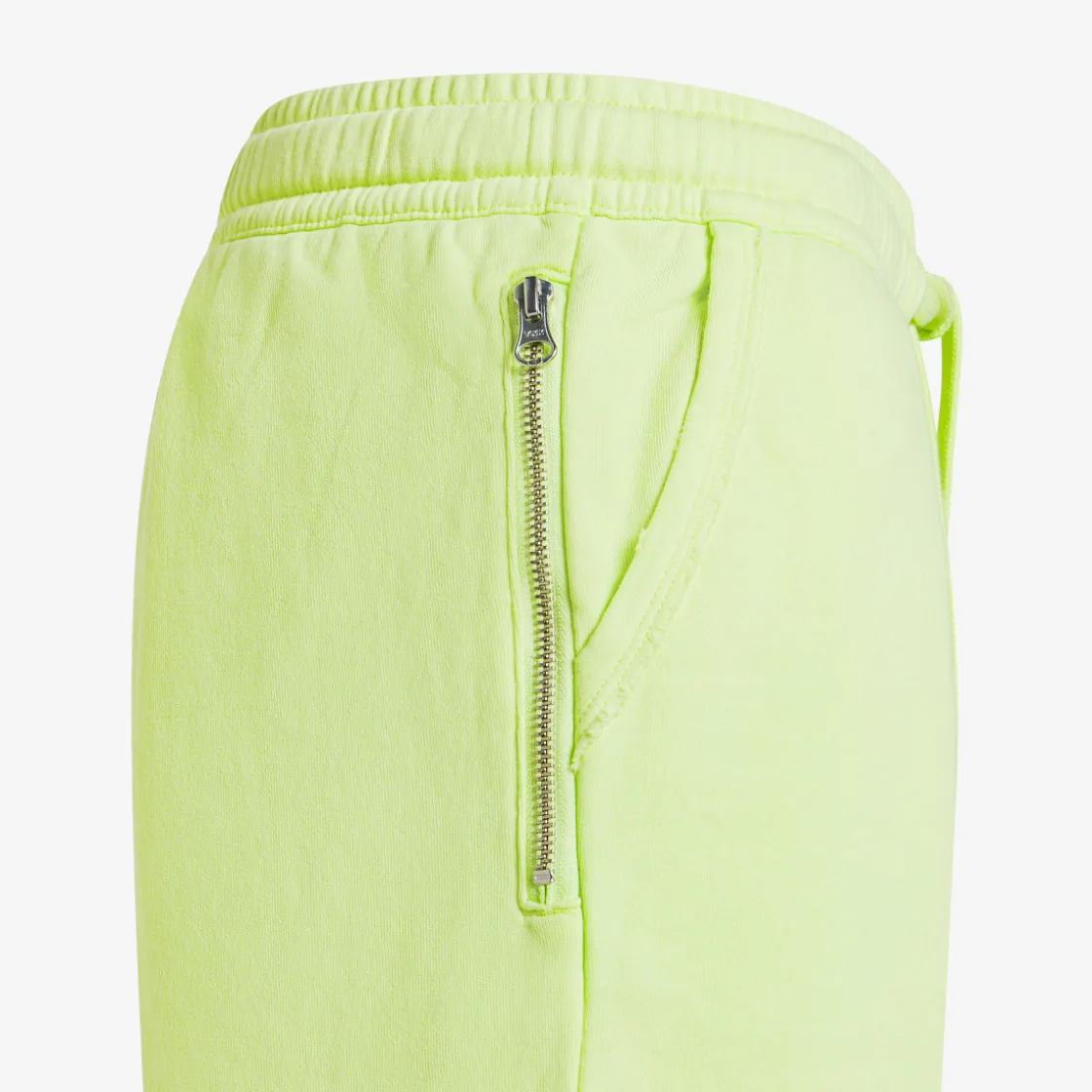 New Bermuda giallo limone in felpa vintage Uomo Pantaloni
