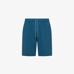 Clearance Bermuda in cotone avio scuro Uomo Pantaloni