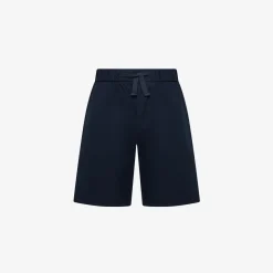 Clearance Bermuda in cotone blu navy Bambino Pantaloni