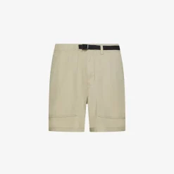 Fashion Bermuda in cotone con cintura stone Uomo Pantaloni