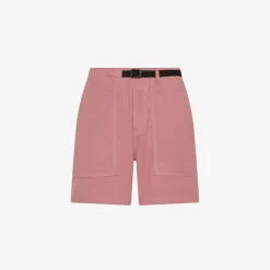 Fashion Bermuda in cotone con cintura rosa scuro Uomo Pantaloni