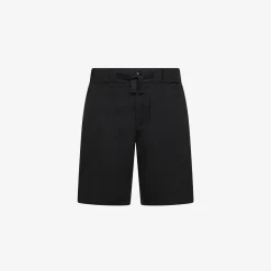 Discount Bermuda in cotone nero Bambino Pantaloni