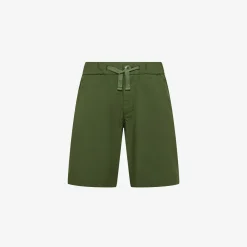 Online Bermuda in cotone verde scuro Bambino Pantaloni