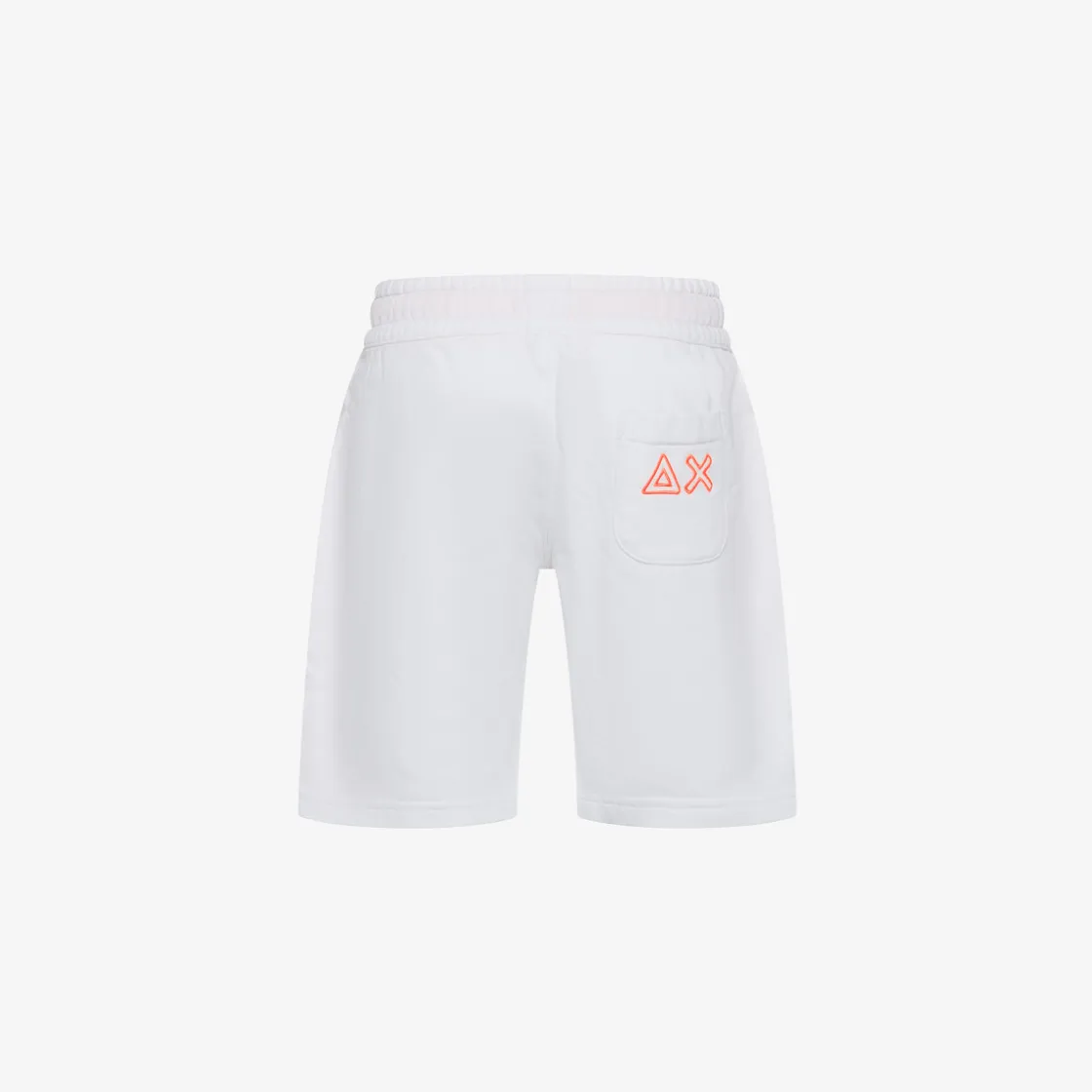 Fashion Bermuda in felpa di cotone bianco panna Bambino Felpe|Pantaloni