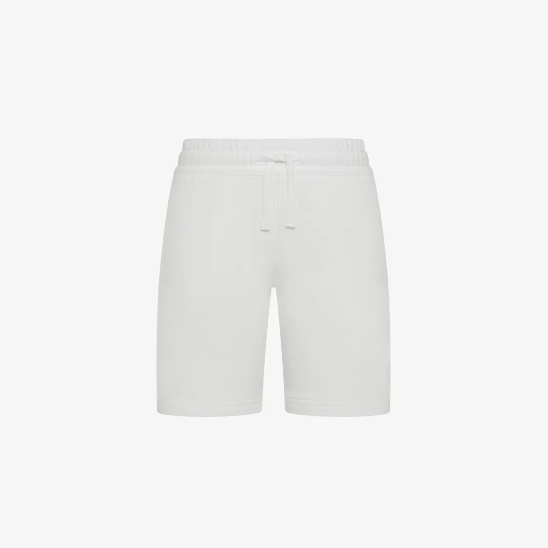 Discount Bermuda in felpa di cotone bianco panna Bambino Pantaloni|Felpe