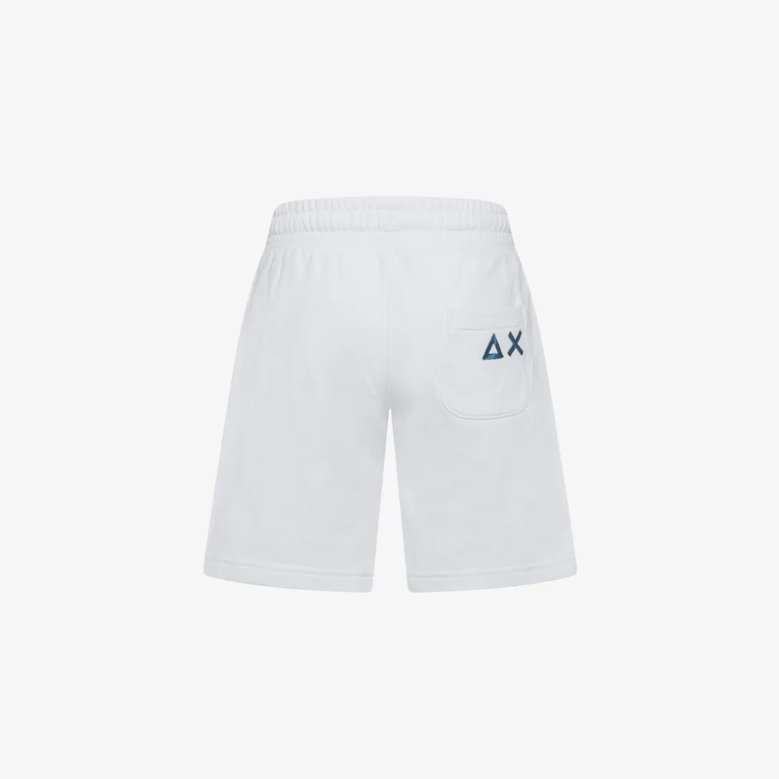 Clearance Bermuda in felpa di cotone bianco panna Bambino Pantaloni|Felpe