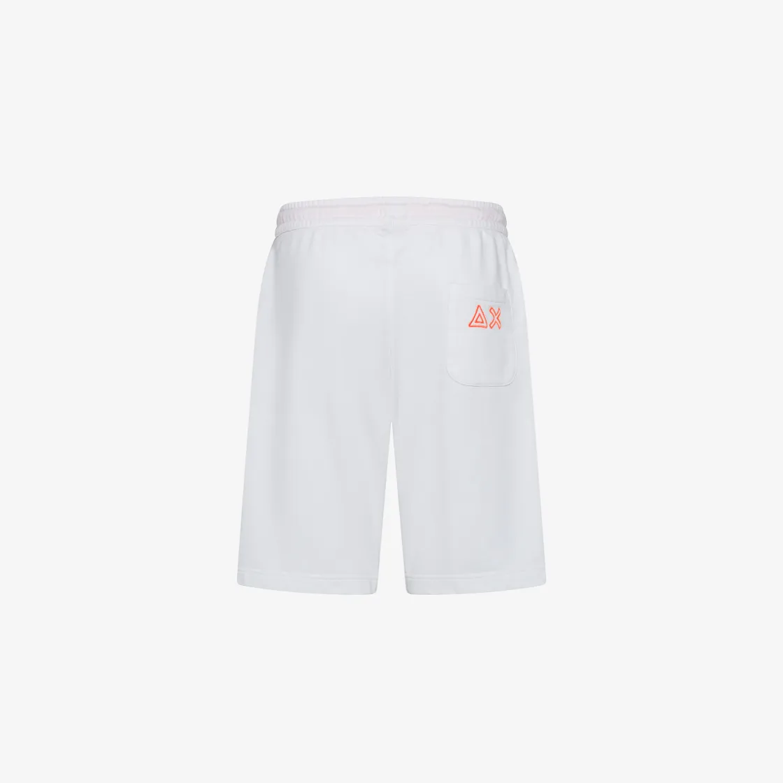 Best Bermuda in felpa di cotone bianco panna Uomo Pantaloni