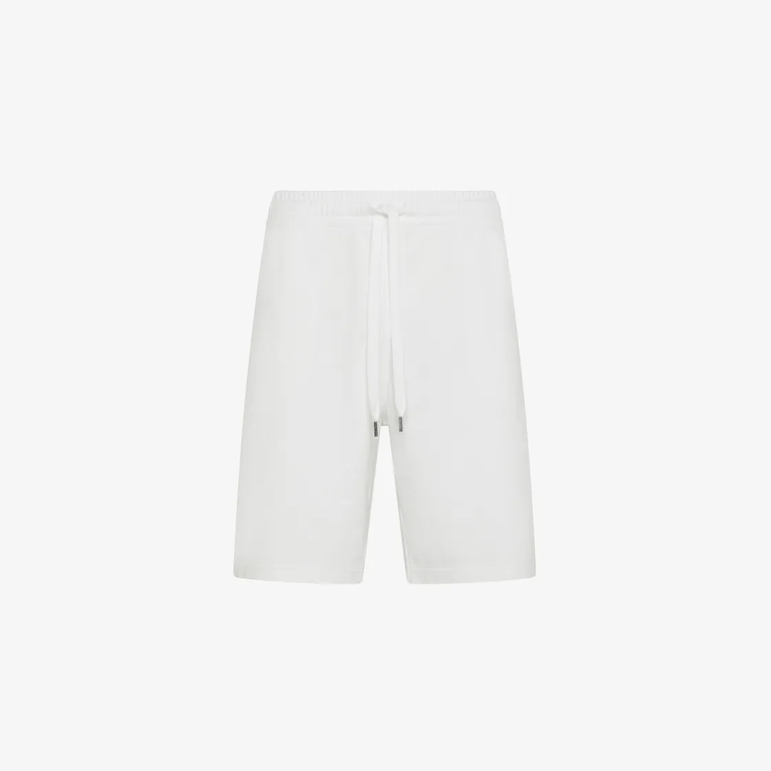 Sale Bermuda in felpa di cotone bianco panna Uomo Pantaloni|Beachwear Uomo