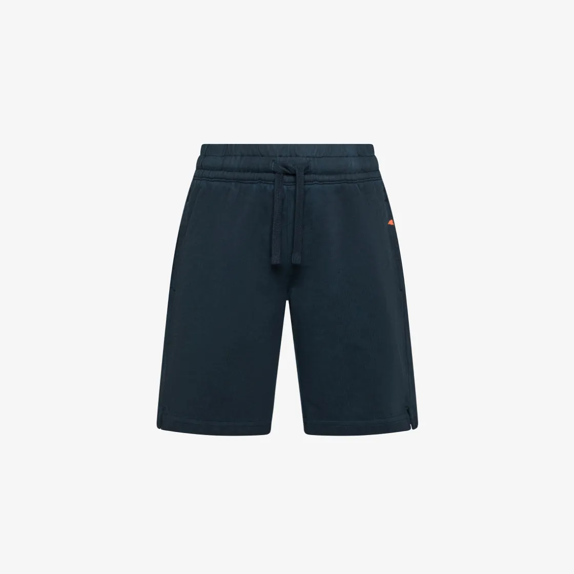 Fashion Bermuda in felpa di cotone blu navy Bambino Pantaloni|Felpe