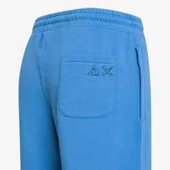 Best Bermuda in felpa di cotone blu navy Uomo Pantaloni