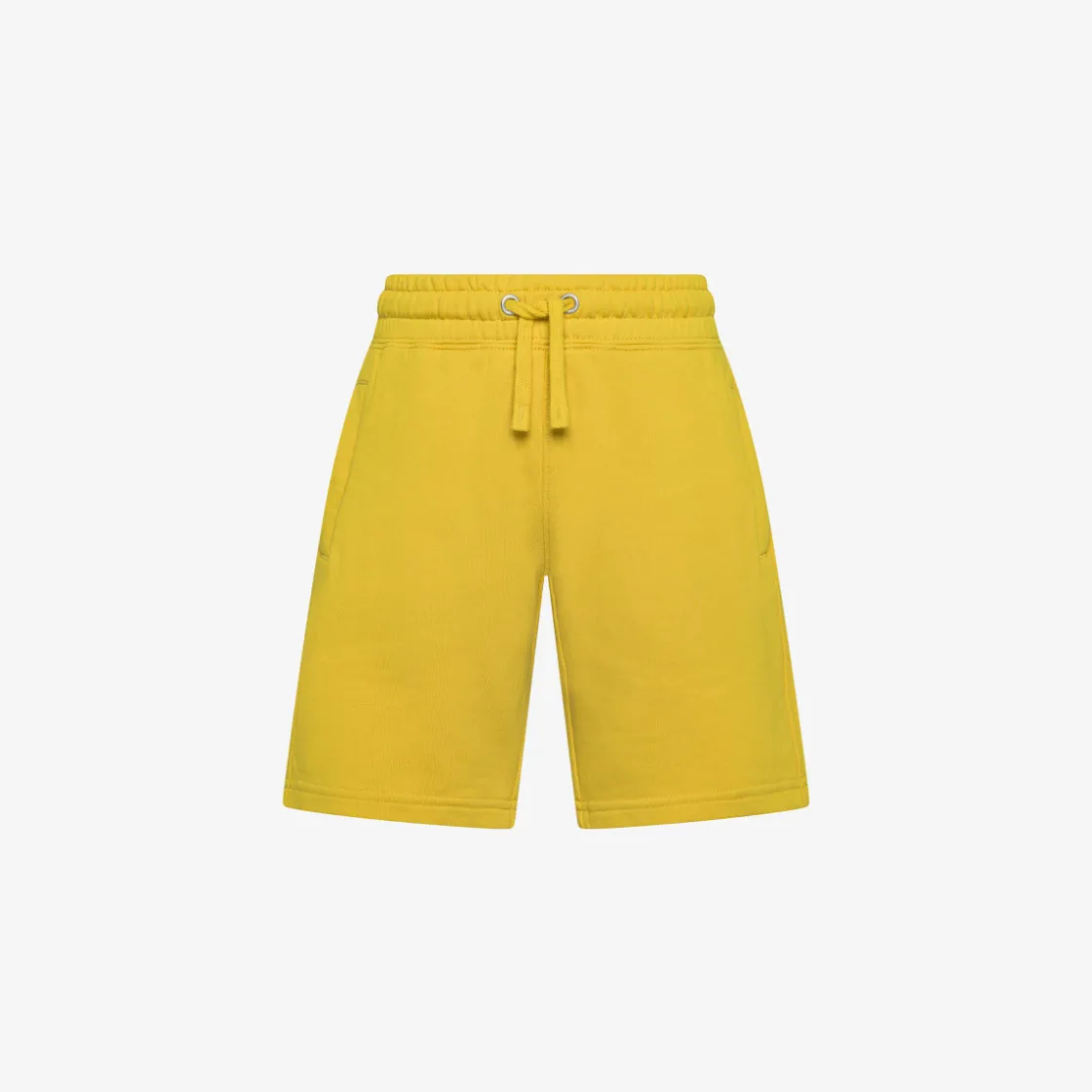 Hot Bermuda in felpa di cotone giallo Bambino Pantaloni|Felpe