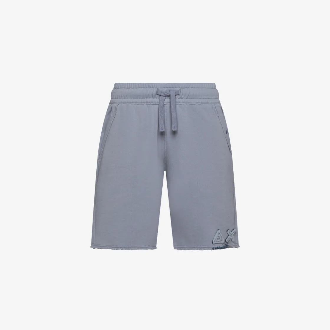 Sale Bermuda in felpa di cotone grigio chiaro Bambino Pantaloni|Felpe