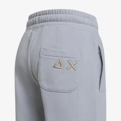 New Bermuda in felpa di cotone grigio chiaro Bambino Pantaloni|Felpe