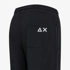 Discount Bermuda in felpa di cotone nero Uomo Pantaloni|Felpe