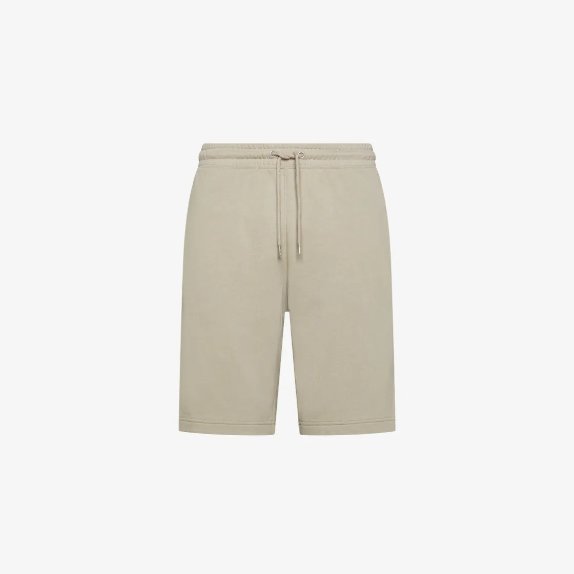 Clearance Bermuda in felpa di cotone stone Uomo Pantaloni|Felpe