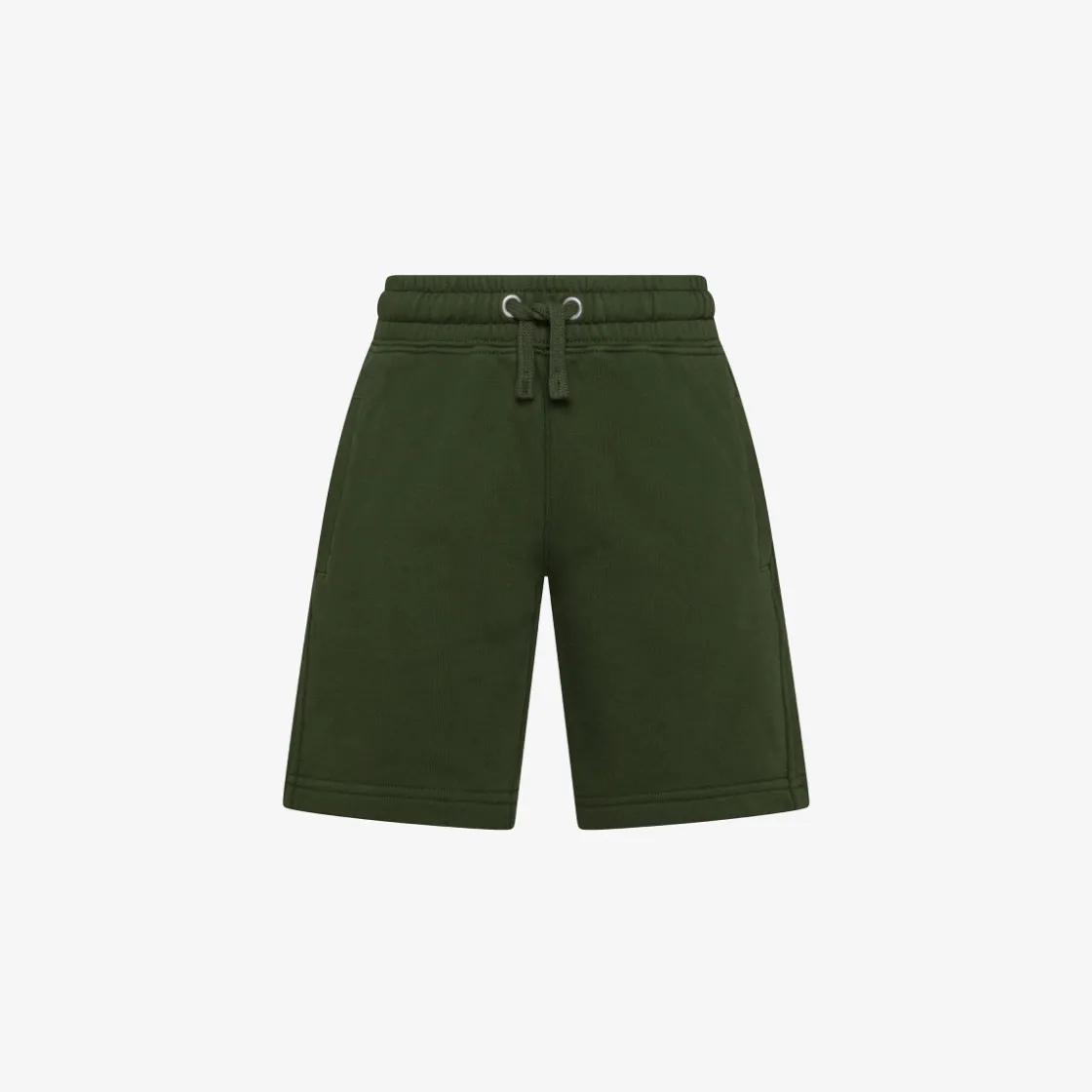 Hot Bermuda in felpa di cotone verde scuro Bambino Felpe|Pantaloni