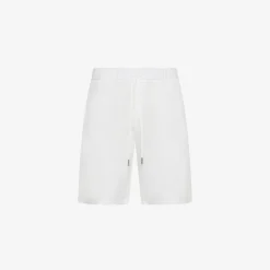 Best Bermuda in lino e cotone bianco Uomo Pantaloni|Beachwear Uomo