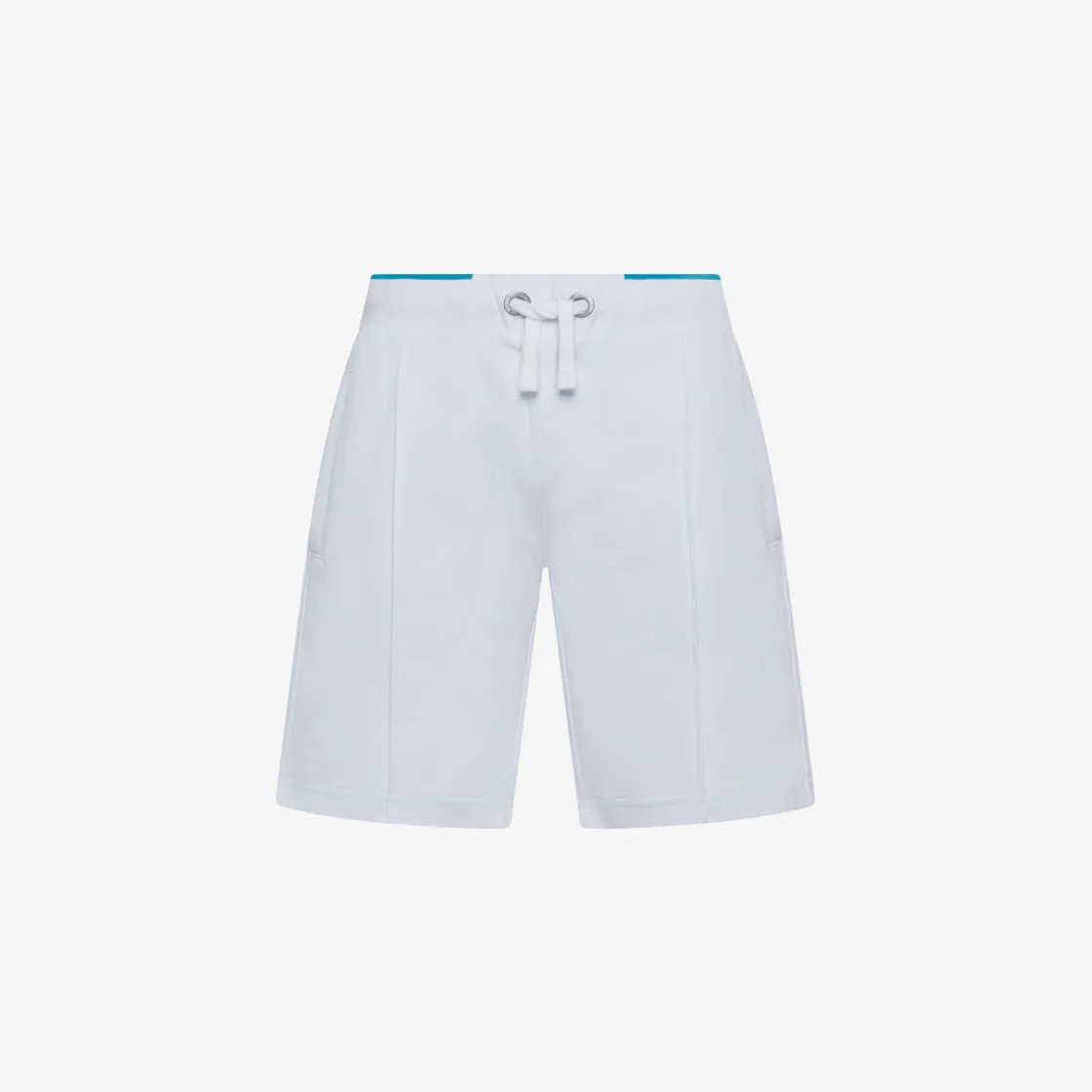 Best Bermuda in piquet di cotone bianco Bambino Pantaloni|Felpe