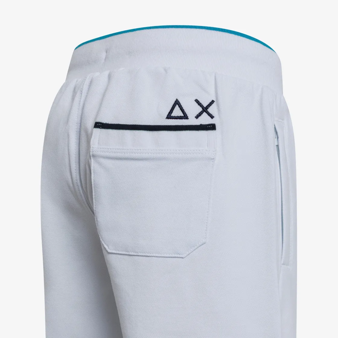Best Bermuda in piquet di cotone bianco Bambino Pantaloni|Felpe