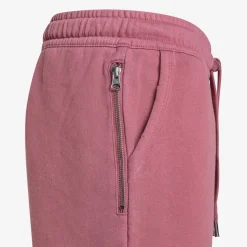 Hot Bermuda rosa scuro in felpa vintage Uomo Pantaloni