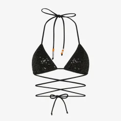 Sale Bikini con paillettes nere Donna Costumi Donna