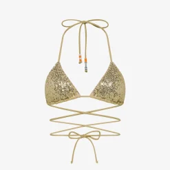 Best Bikini con paillettes oro Donna Costumi Donna