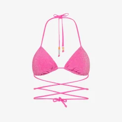 Clearance Bikini in lurex fucsia Donna Costumi Donna