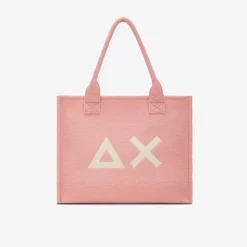 Sale Borsa in bouclé rosa Donna Borse|Accessori Donna