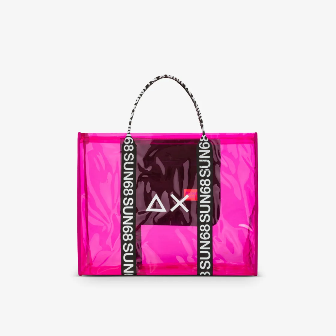 Discount Borsa mare in PVC fucsia Donna Borse|Accessori Donna