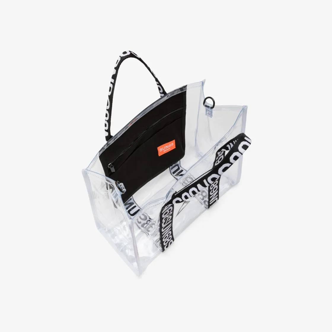Fashion Borsa mare in PVC trasparente Donna Borse|Accessori Donna