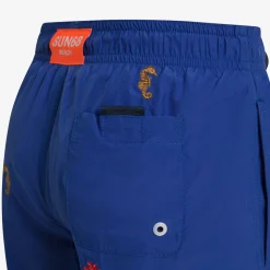 Clearance Boxer mare a righe blu royal con ricami Costumi Bimbo