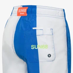 Fashion Boxer mare a righe blu royal e bianco Costumi Bimbo